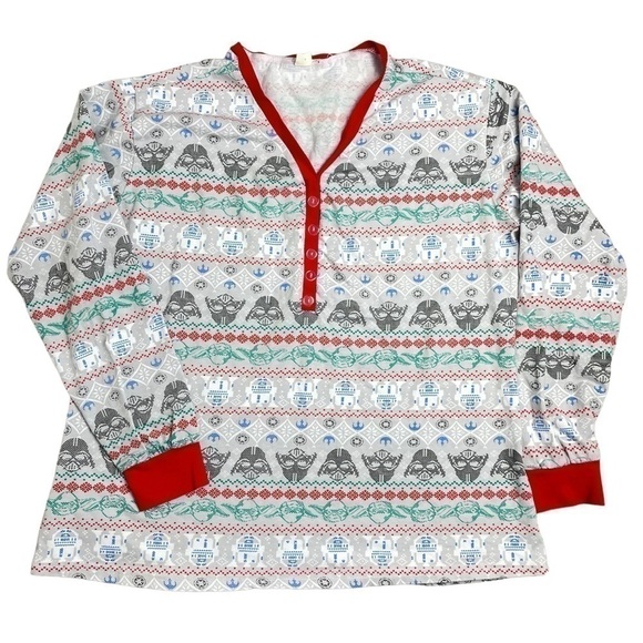 Star Wars Women’s Large Christmas Family Pajamas Set Sleepwear Nightwear - Picture 7 of 12